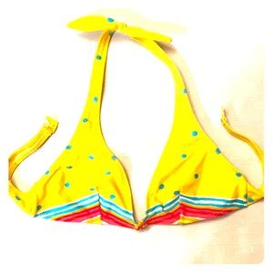 Rare Y2K Victoria’s Secret SALINAS BRAZILIAN Halter Bikini Top  ⭐️⭐️⭐️⭐️⭐️